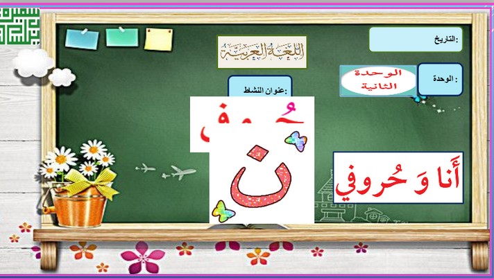 بوربوبنت حرف (ن) عربي ثاني ابتدائي ف1 #أ. سميرة بيلسان 2022 2023 - مدرستي