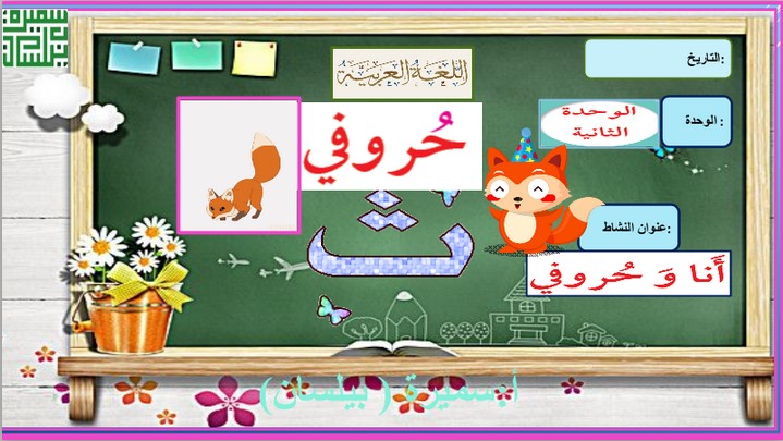 بوربوينت حرف (ث) عربي أول ابتدائي ف1 #أ. سميرة بيلسان - مدرستي