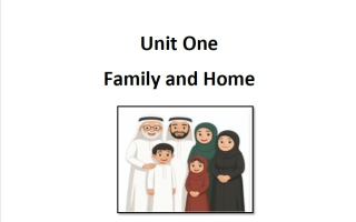 مذكرة الوحدة الأولى لغة انجليزية الصف السابع الفصل الأول