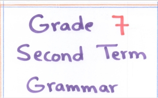Grade 7 unit 7 grammar انجليزي سابع ف2