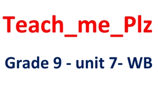 بوربوينت SB unit 8 lessons 3+4+5+6 انجليزي تاسع ف2