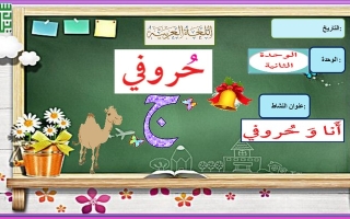 بوربوينت حرف (ج) عربي أول ابتدائي ف1 #أ. سميرة بيلسان