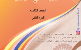 مخططات وتشجيرات إسلامية ثامن فصل ثاني #أ. عثمان عبدالغني 2023-2024