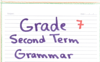 Grade 7 unit 9 grammar انجليزي سابع ف2