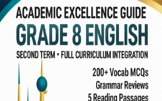 المراجعة النهائية للغة الانجليزية للصف الثامن الفصل الثاني أ محمود الدحش