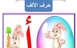 ورقة عمل حرف الألف لغتي العربية أول ابتدائي الفصل الأول