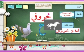 بوربوينت حرف (ح) عربي أول ابتدائي ف1 #أ. سميرة بيلسان