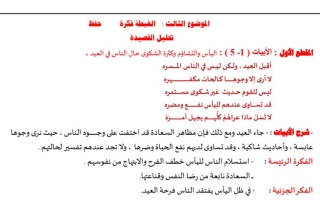 مذكرة درس (الغبطة فكرة) عربي ثاني عشر ف2 #أ. حمادة ماهر 2022 2023