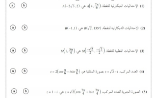 مراجعة بنود الموضوعي للاختبار التقويمي1 رياضيات حادي عشر علمي فصل ثاني #أ. أحمد 2023-2024