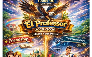 مذكرة لغة انجليزية للصف السادس الفصل الثاني أ محمد فتحي