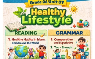 أوراق عمل الوحدة السابعة لغة انجليزية للصف السادس الفصل الثاني