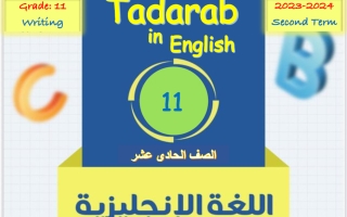 مواضيع تعبير للاختبار القصير لغة انجليزية الصف الحادي عشر الفصل الثاني أ محمد عمران