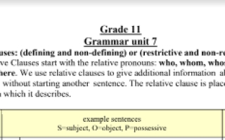 G 11 Grammar file Term 2 انجليزي حادي عشر أدبي ف2