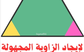 المضلعات ومجموع الزوايا رياضيات الصف السادس الفصل الأول أ في العنزي