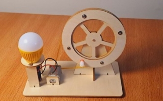 مشروع علوم تاسع توليد الكهرباء بدون بطارية