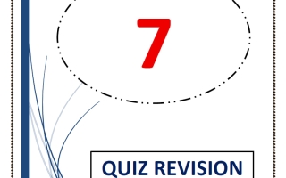 مراجعة الاختبار القصير لغة انجليزية الصف السابع الفصل الأول 2026-2027