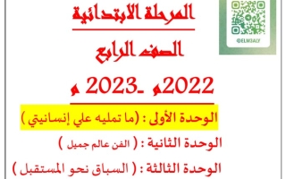 مذكرة عربي رابع ابتدائي ف1 #أ. حمادة ماهر 2022 2023