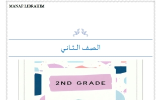 قواعد لغة انجليزية الصف الثاني الفصل الأول 2027 أ مناف ابراهيم